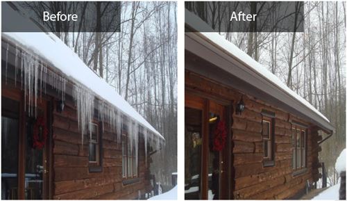 Gutter repair will help your home avoid ice or snow damage.