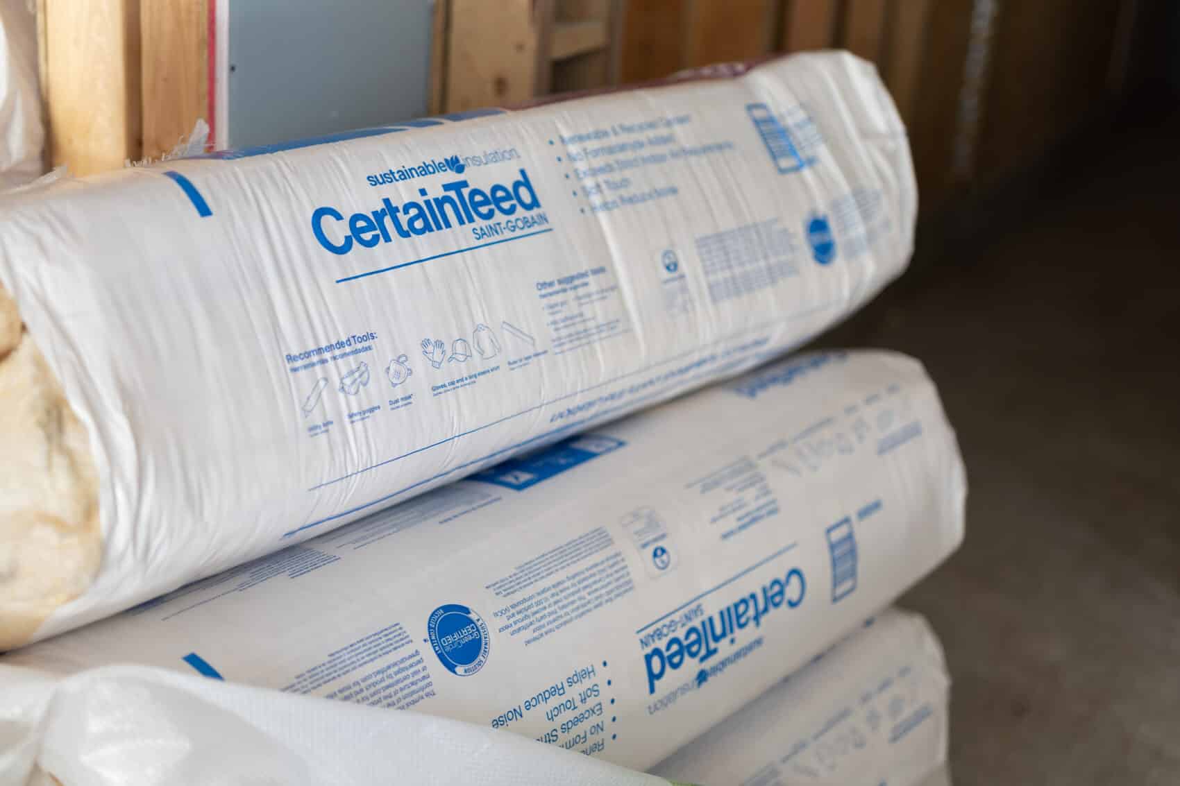 CertainTeed Fiberglass Batts insulation