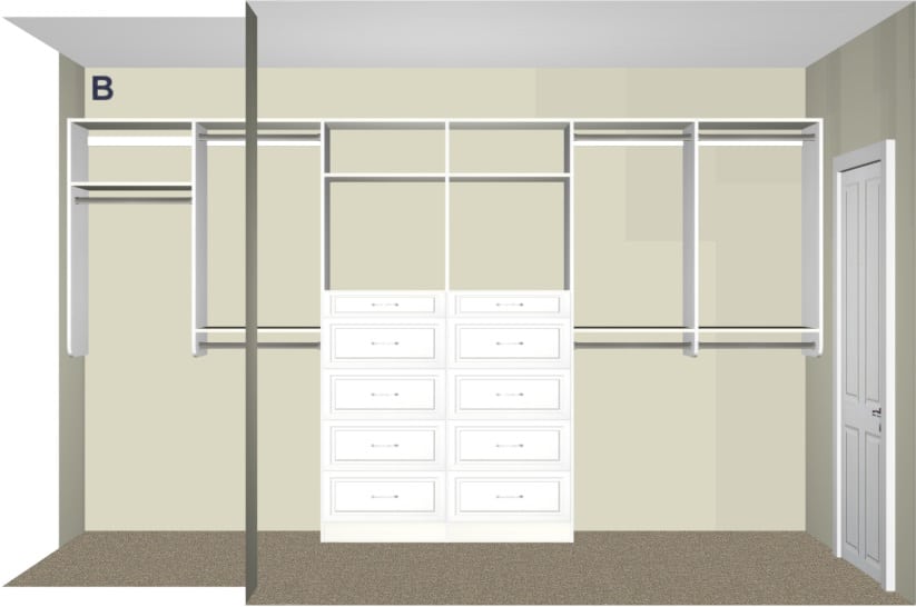 Customer Closet Installation in Syracuse