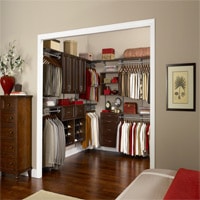 A remodeled closet in Syracuse, NY