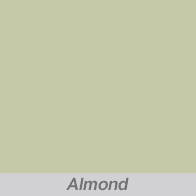 almond color option for gutters