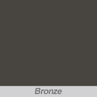 bronze color option for gutters