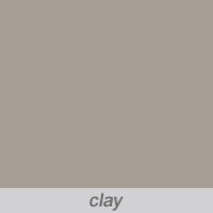 clay color option for gutters