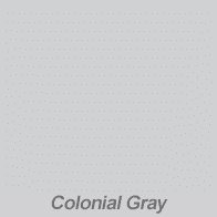 colonial gray color option for gutters