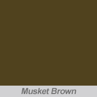musket brown color option for gutters