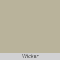 wicker color option for custom closet design